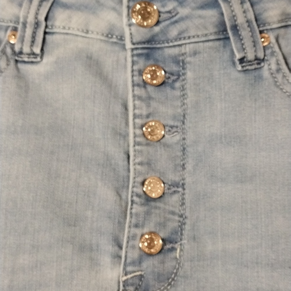 Seven7 denim / jean skirt - Picture 3 of 5